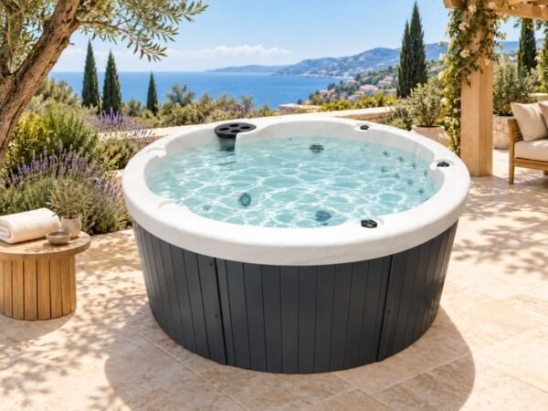 spa rond exterieur 5 places